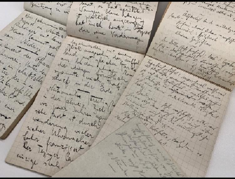 Los manuscritos de Kafka ocultos en suiza salen a la luz en Israel