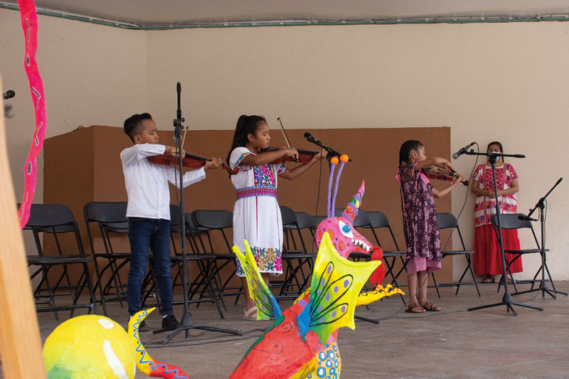 Recital de los alumnos del taller de Violín.