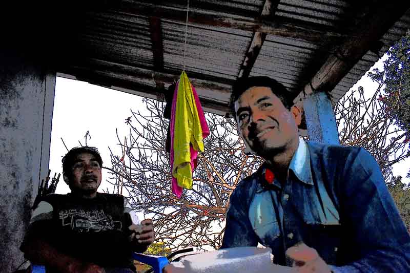 Maestro mezcalero Jaime Curiel