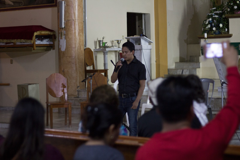 Obed Timoteo, alumno de la Academia Dal Canto.