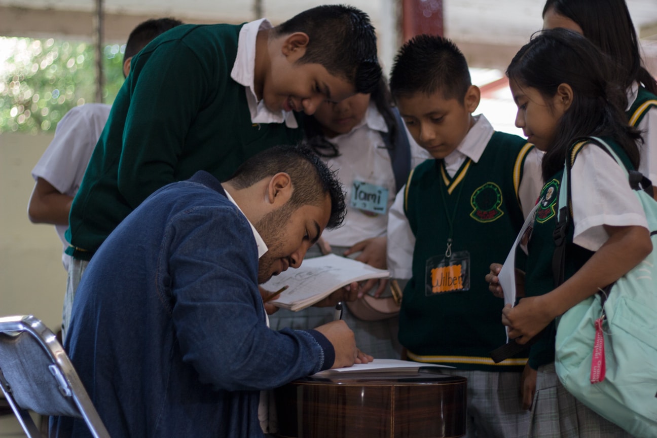 Concierto didáctico en la Escuela Secundaria "Juan N. Álvarez" - Fotografía "Ojo de la Montaña"