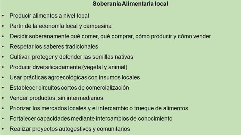 Soberanía alimenticia