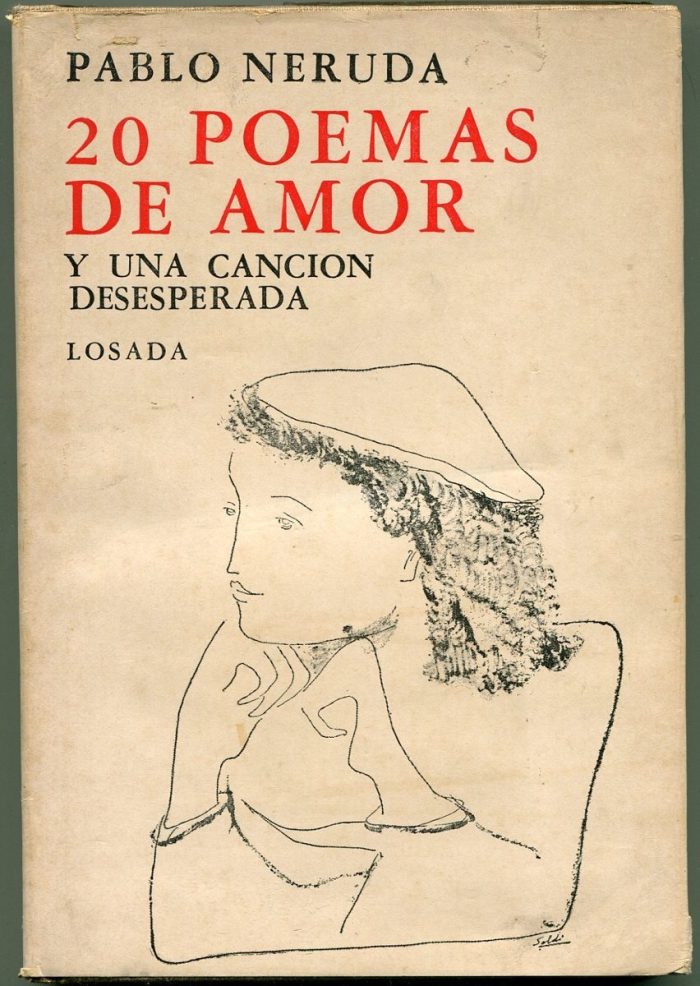  el ejemplar más vendido, ‘Veinte poemas de amor y una canción desesperada’ (1924)