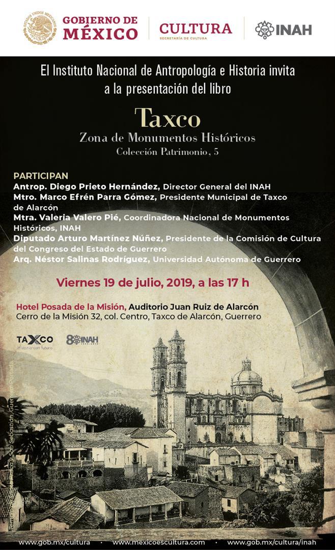 ADN Cultura -  Presentación del libro: Taxco. Zona de monumentos históricos