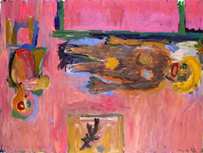 Das Liebespaar (The Lovers), 1984, de Georg Baselitz