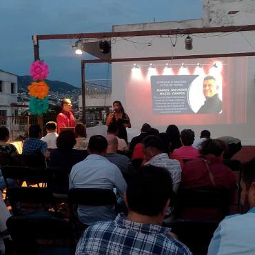 Homenaje a Manuel Maciel en Demina Laboratorio de Arte, en Acapulco