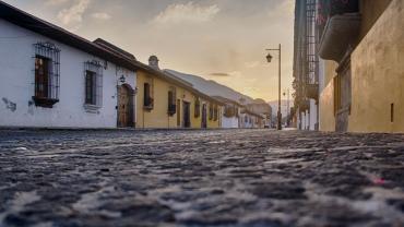 Calle en Guatemala