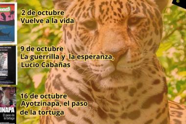 Cartel del cCneclub 22 de la Biblioteca Municipal de Acapulco 22