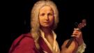 Retrato de Antonio Vivaldi con su característico cabello rojizo y sosteniendo un violín, símbolo de su virtuosismo